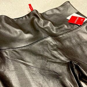 Brand new Spanx faux leather leggings